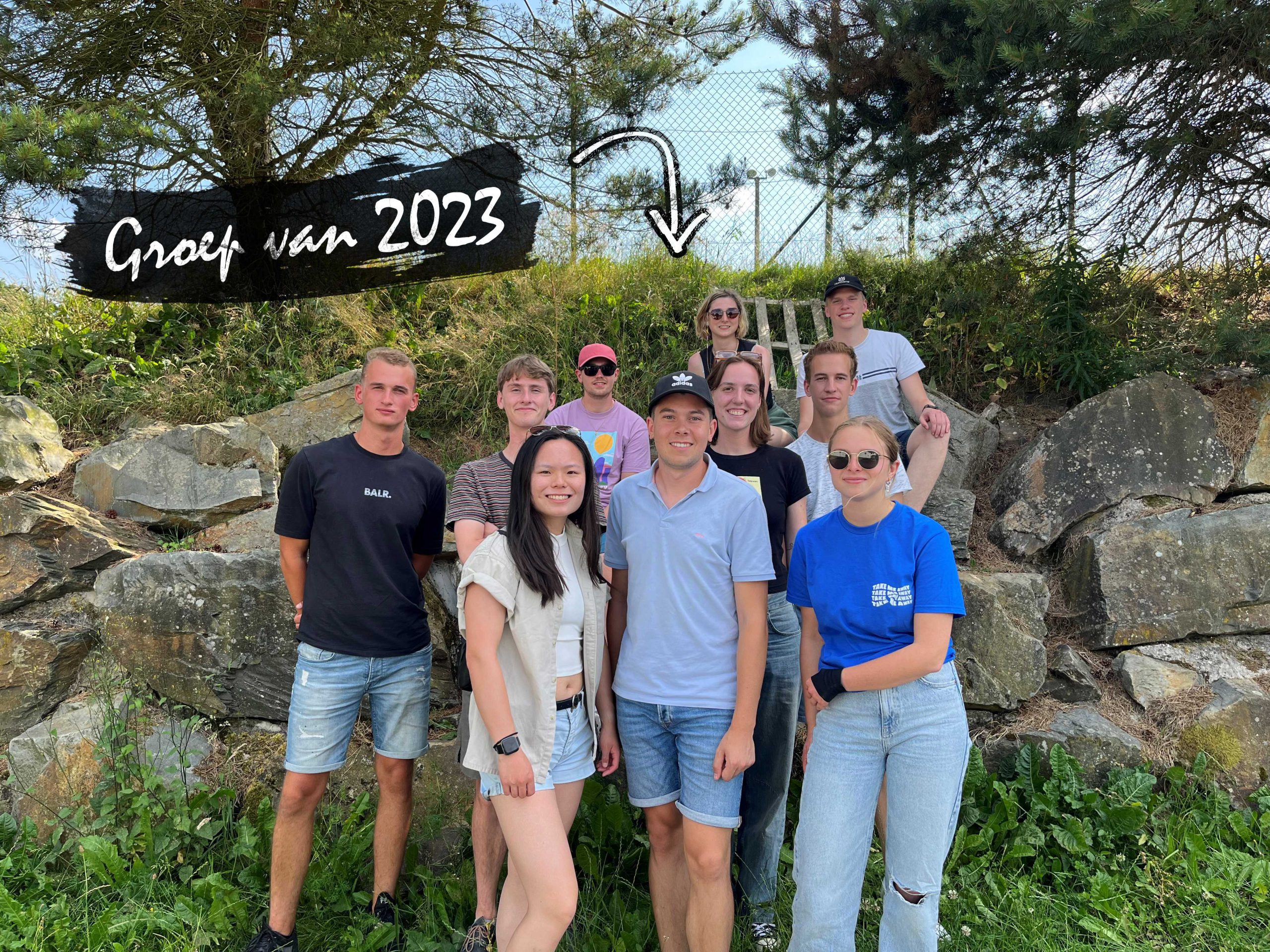 Masquerade groepsfoto