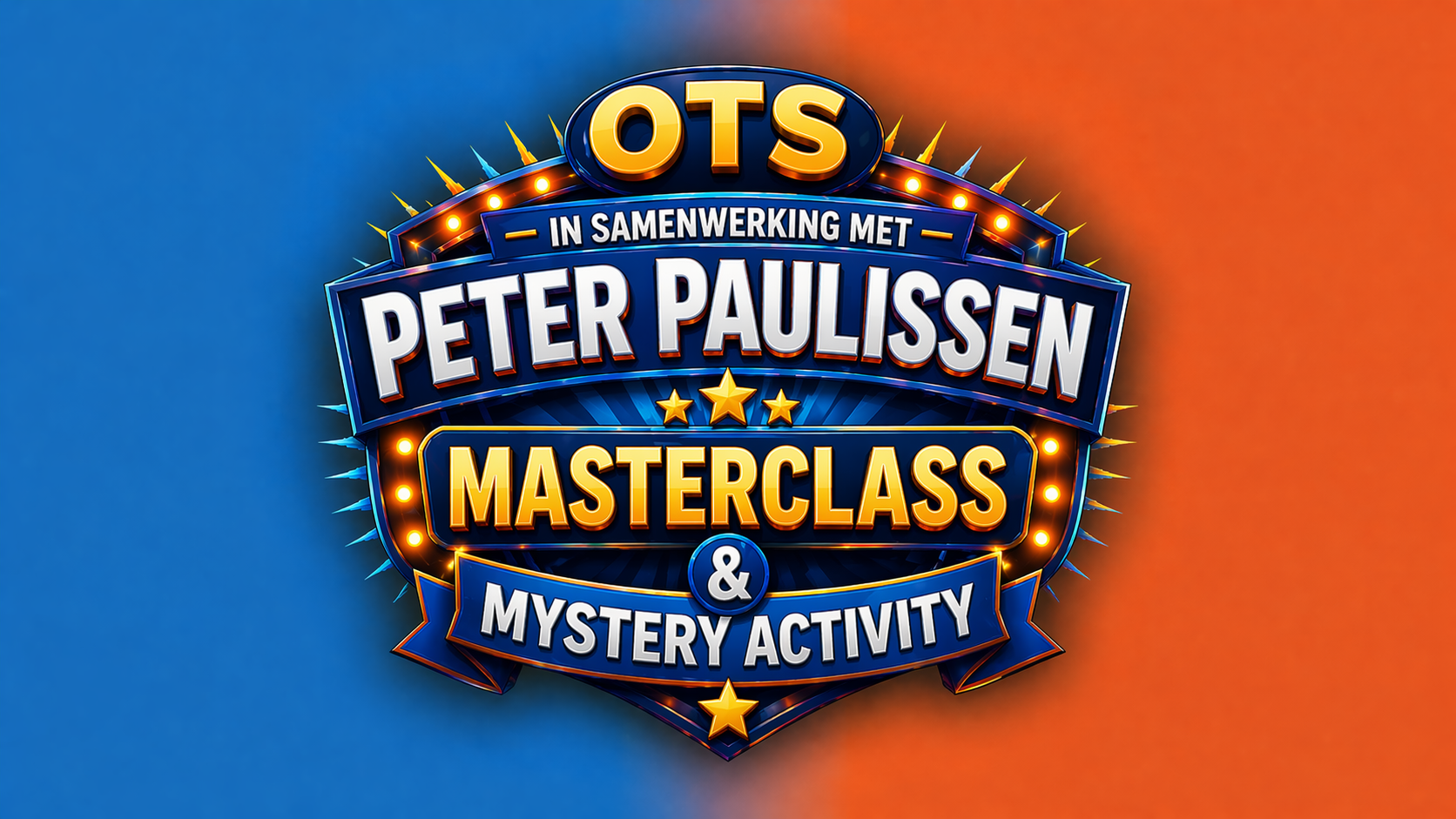 Masterclass + Mystery activity
